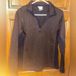 Avalanche Dark Brown and Black Pullover